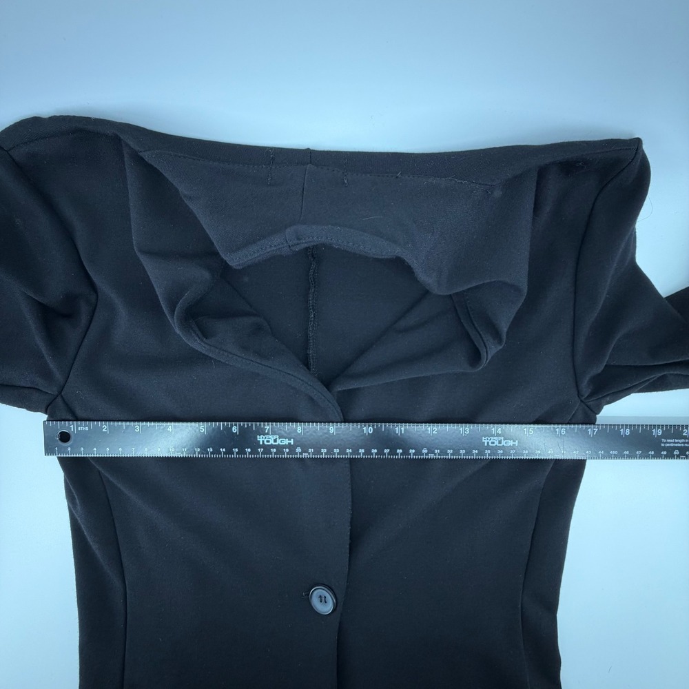 Altar'd State Black Collared Dolman Sleeve‎ Blazer Jacket Women's Size S - Picture 3 of 10